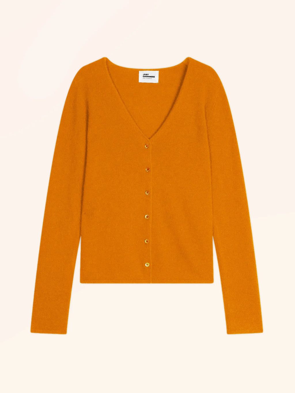 NORMA Cardigan Col V Ocre