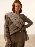 ZOE Mitaines Taupe Chiné