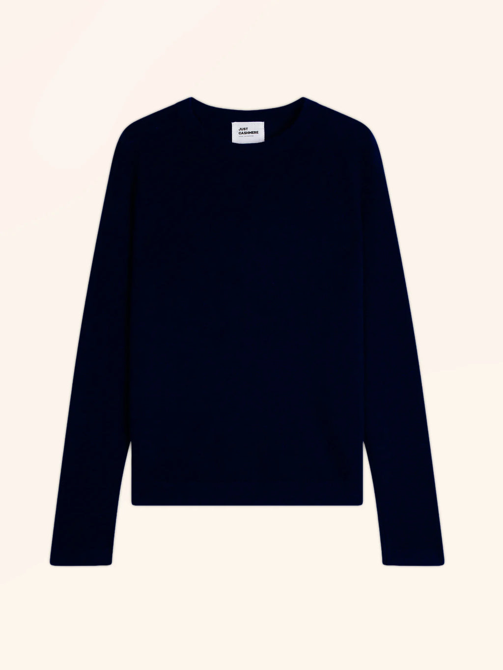 JANE Pull Col Rond Bleu Marine
