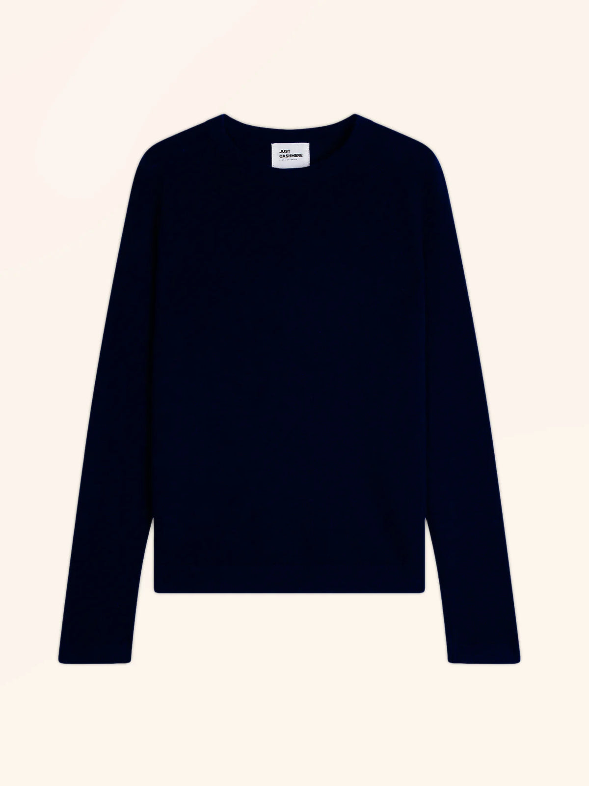 JANE Pull Col Rond Bleu Marine