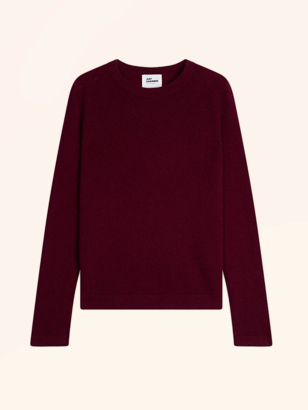 JANE Pull Col Rond Bordeaux