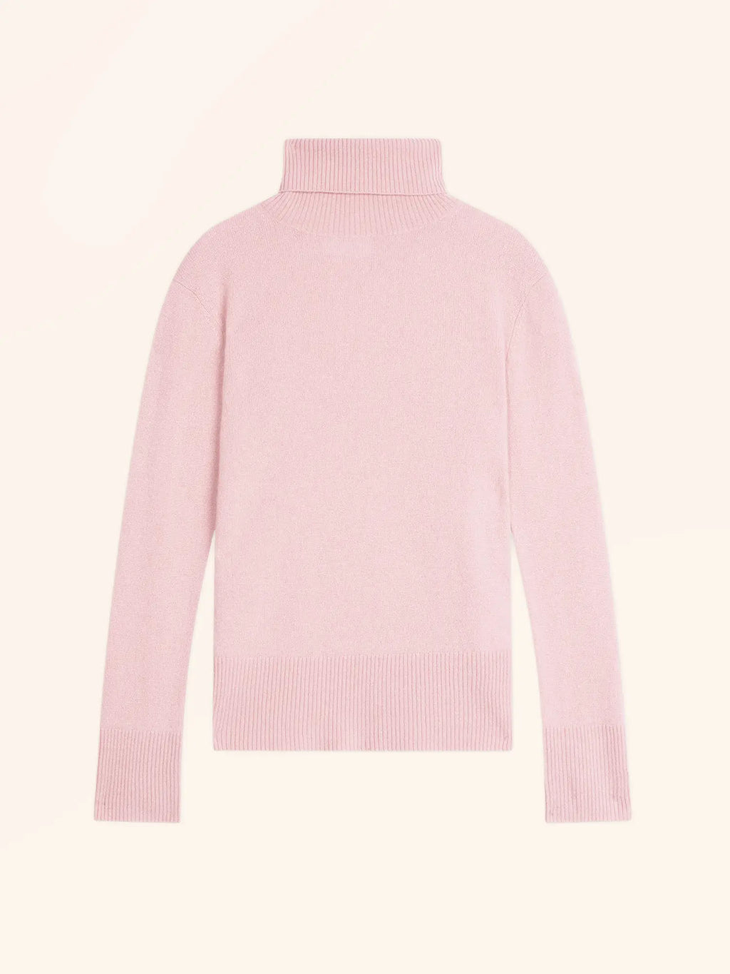 LEXIE Pull Col Roulé Poudre