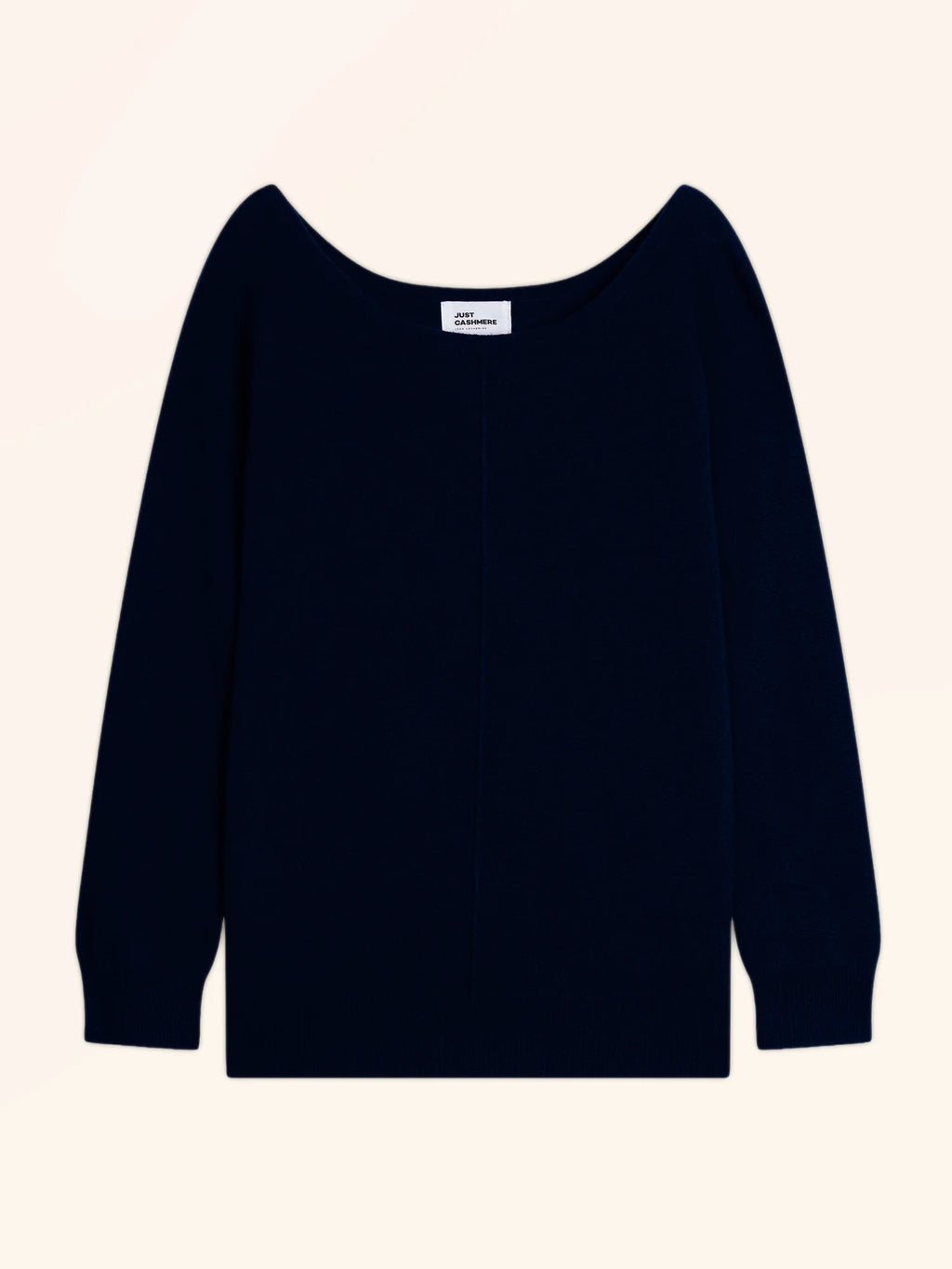 KAREN Pull Col Bateau Bleu Marine