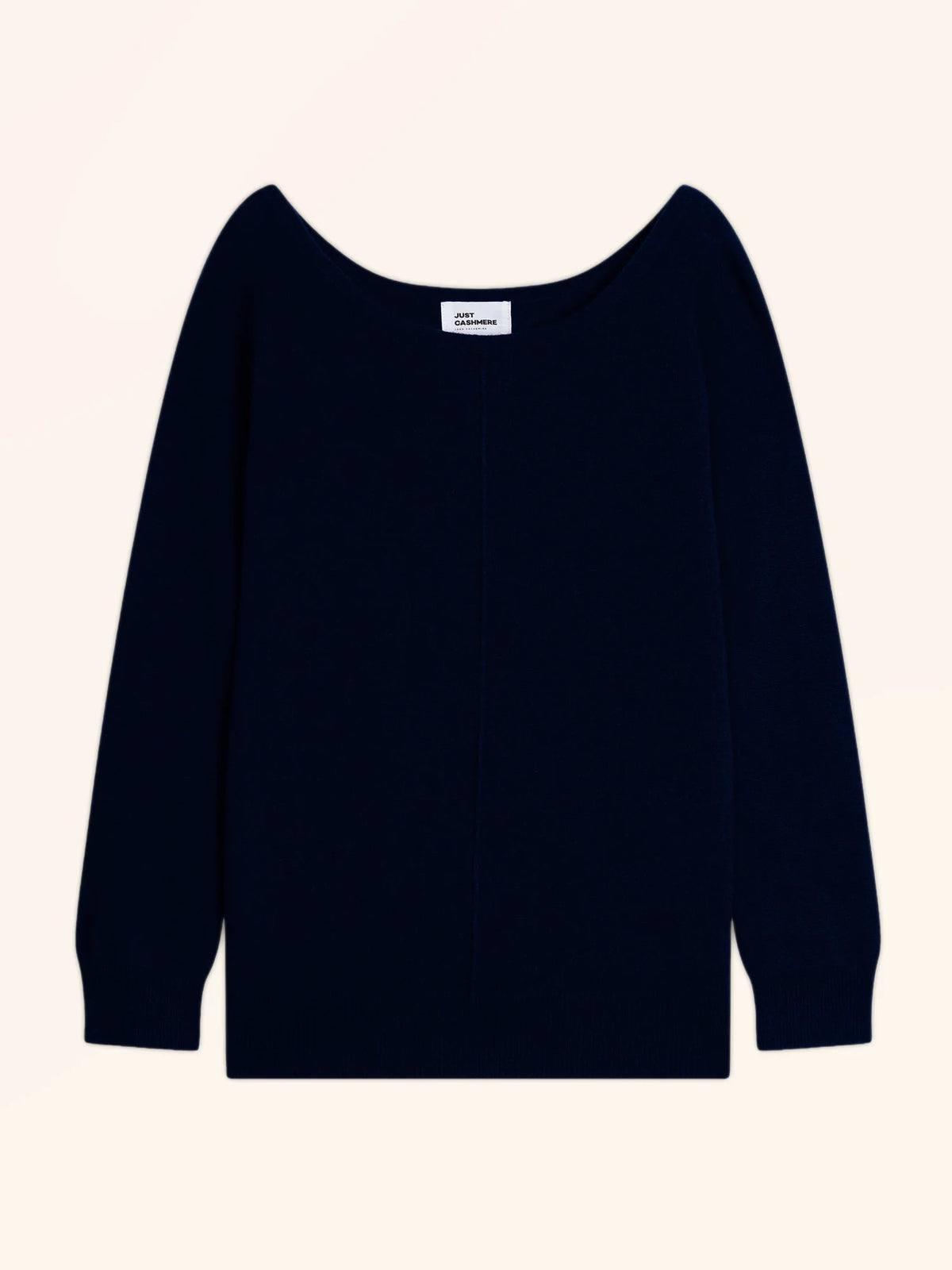 KAREN Pull Col Bateau Bleu Marine
