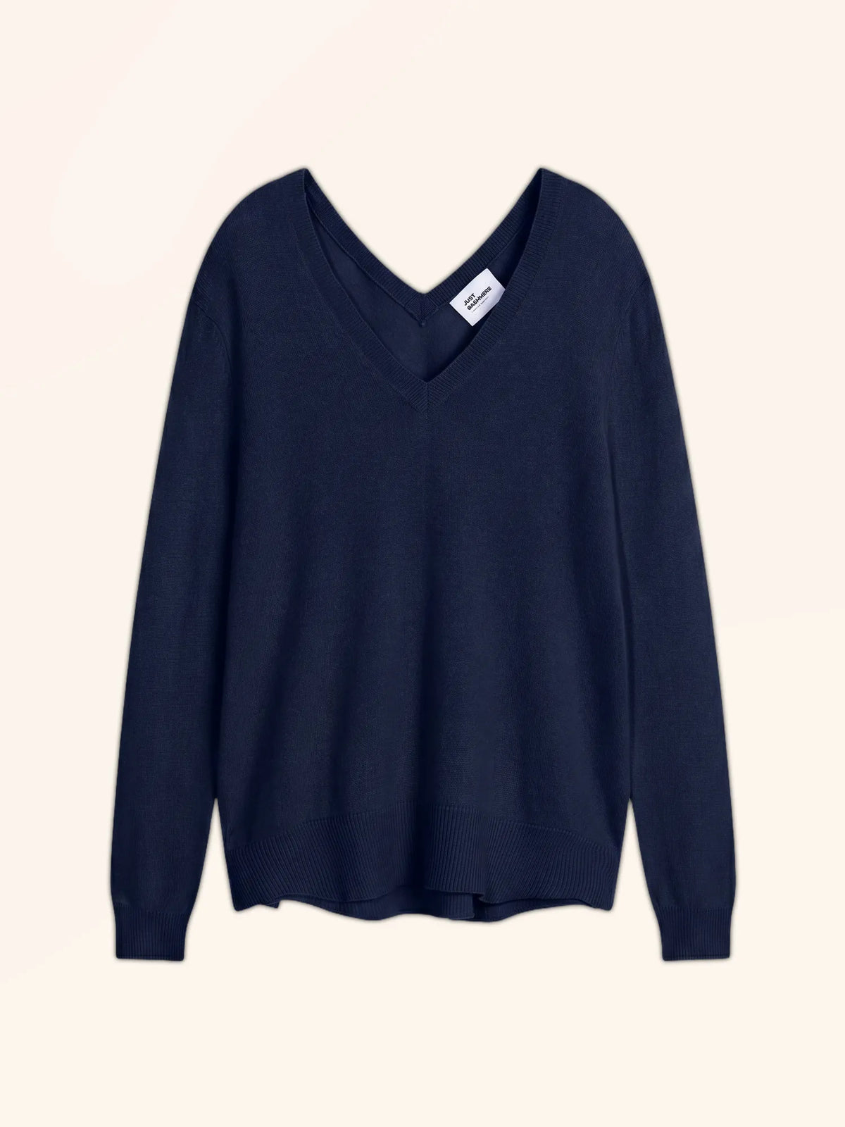OPAL Sweater V-Neck Front and Back Navy