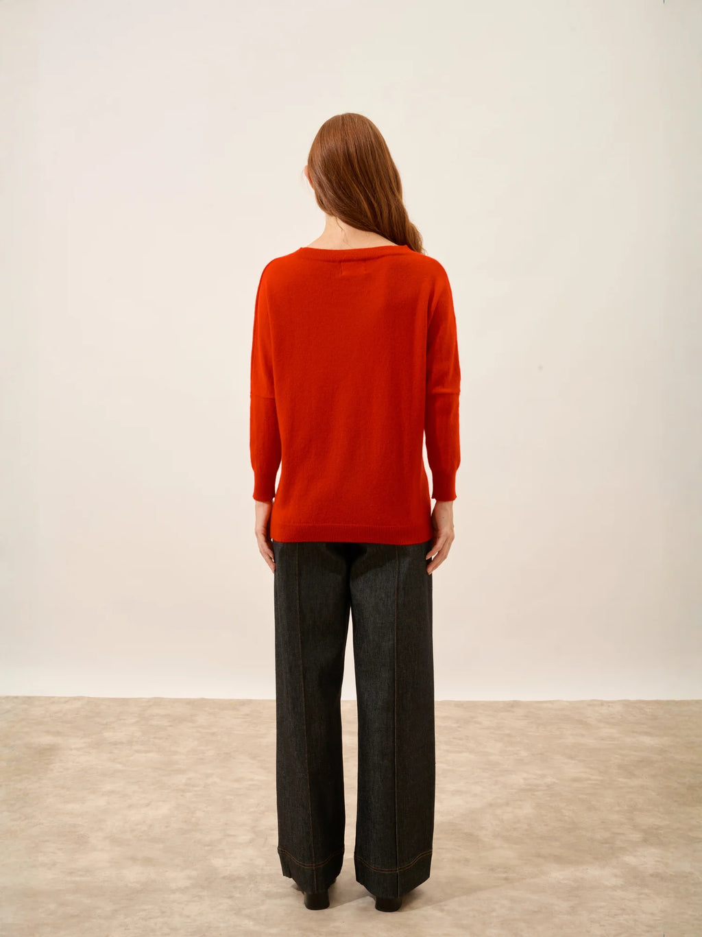 REBECCA Pull Chauve Souris Rouge