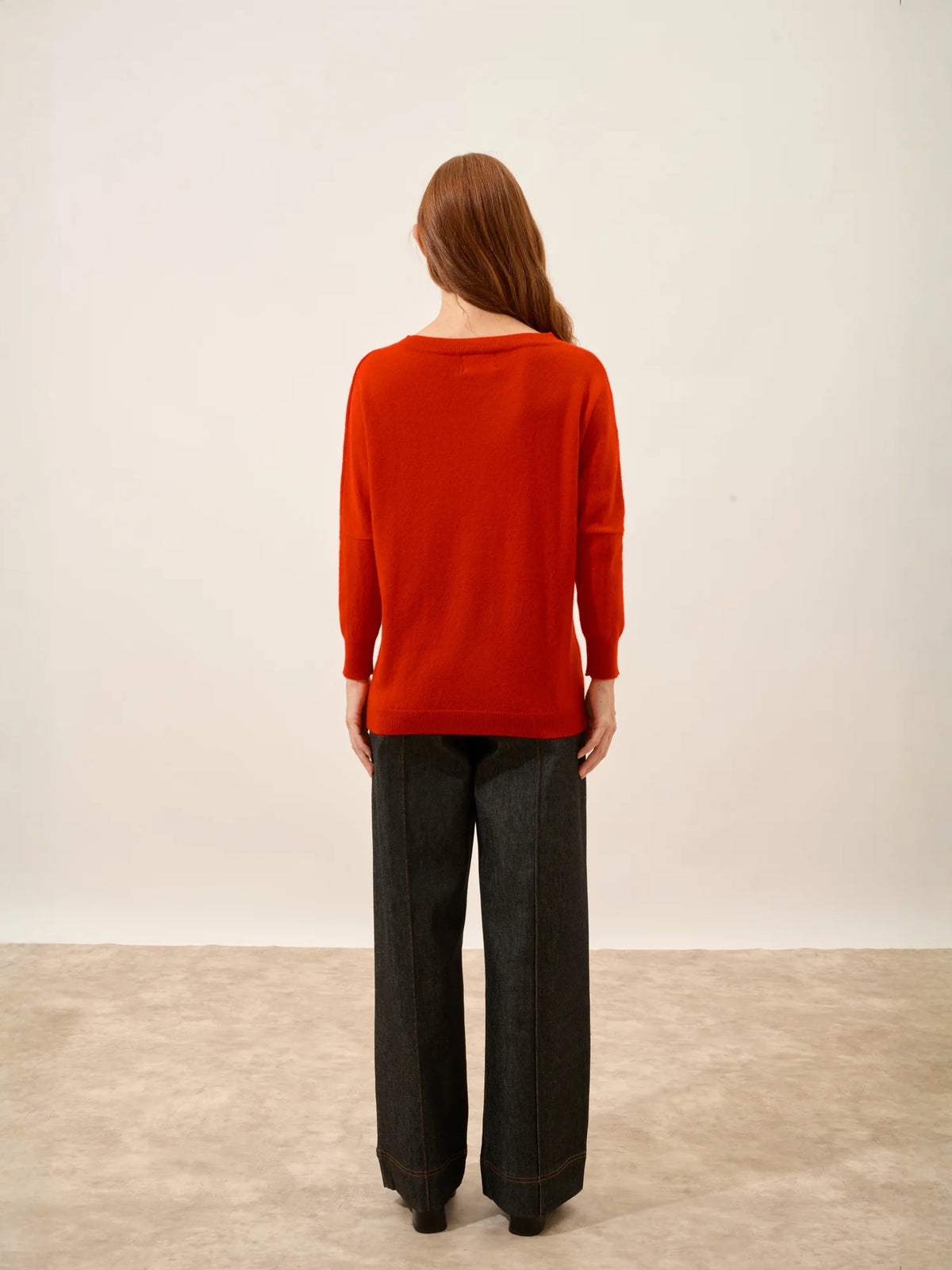 REBECCA Pull Chauve Souris Rouge
