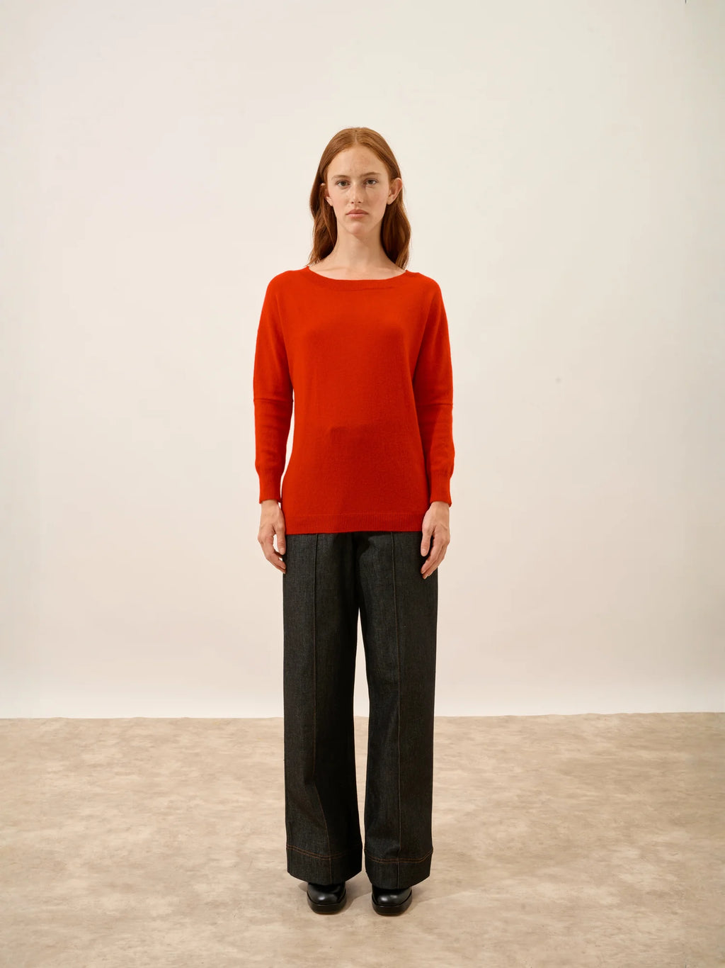 REBECCA Pull Chauve Souris Rouge