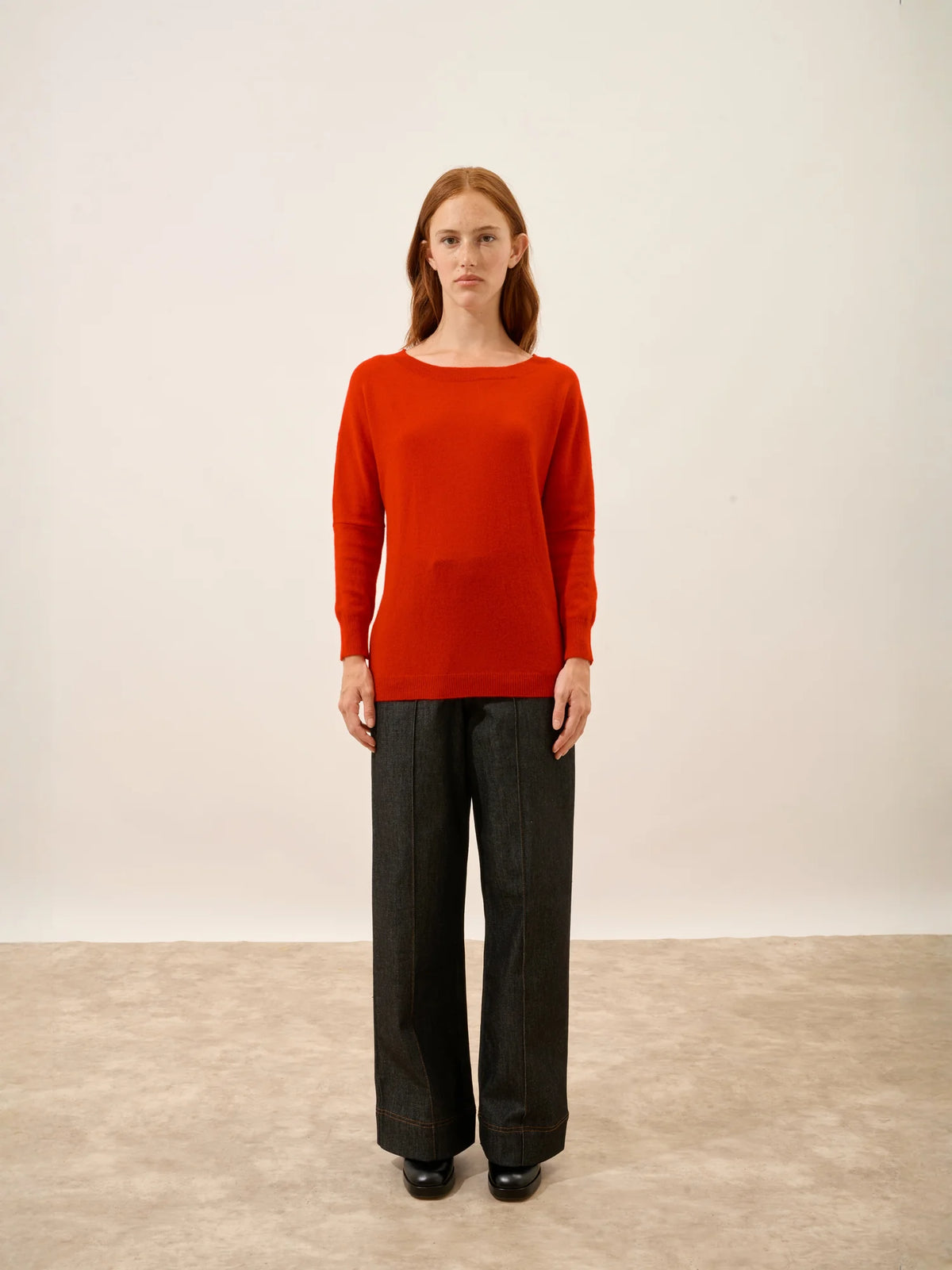 REBECCA Pull Chauve Souris Rouge