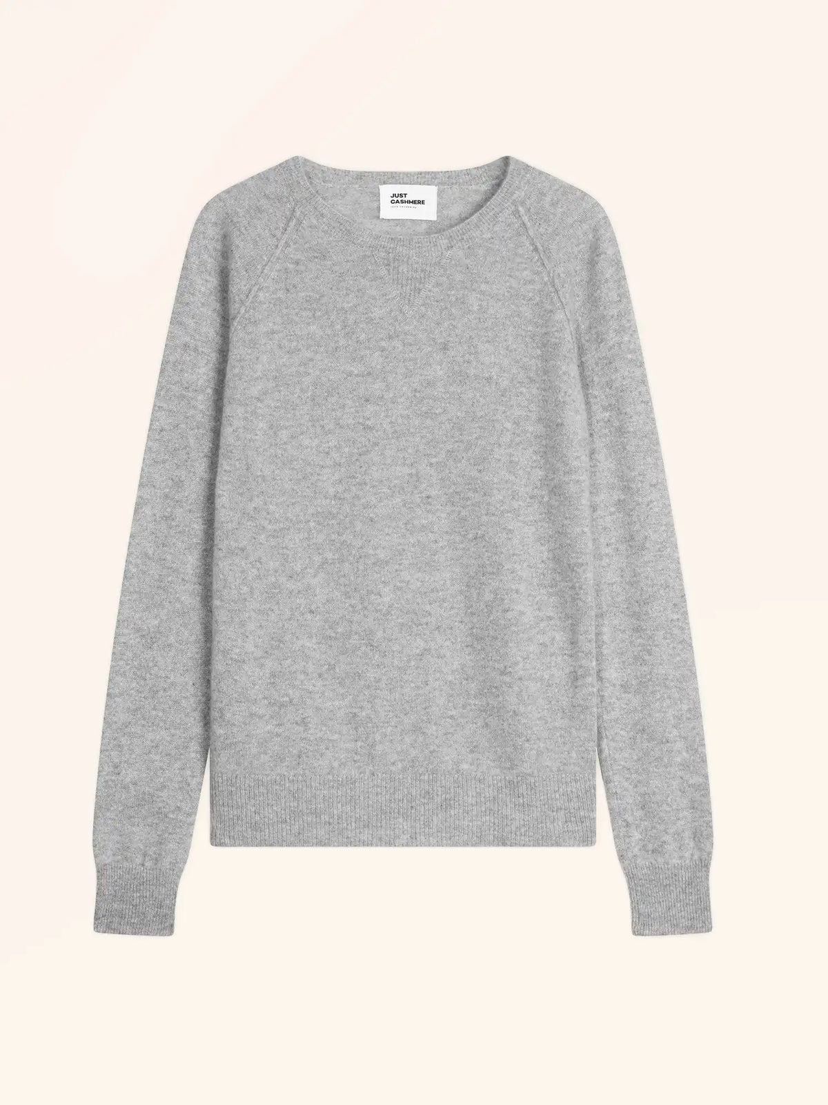 HELEN Pull Col Rond Nuage Chiné