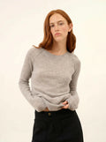 HELEN Sweater Crew Neck Heather Cloud