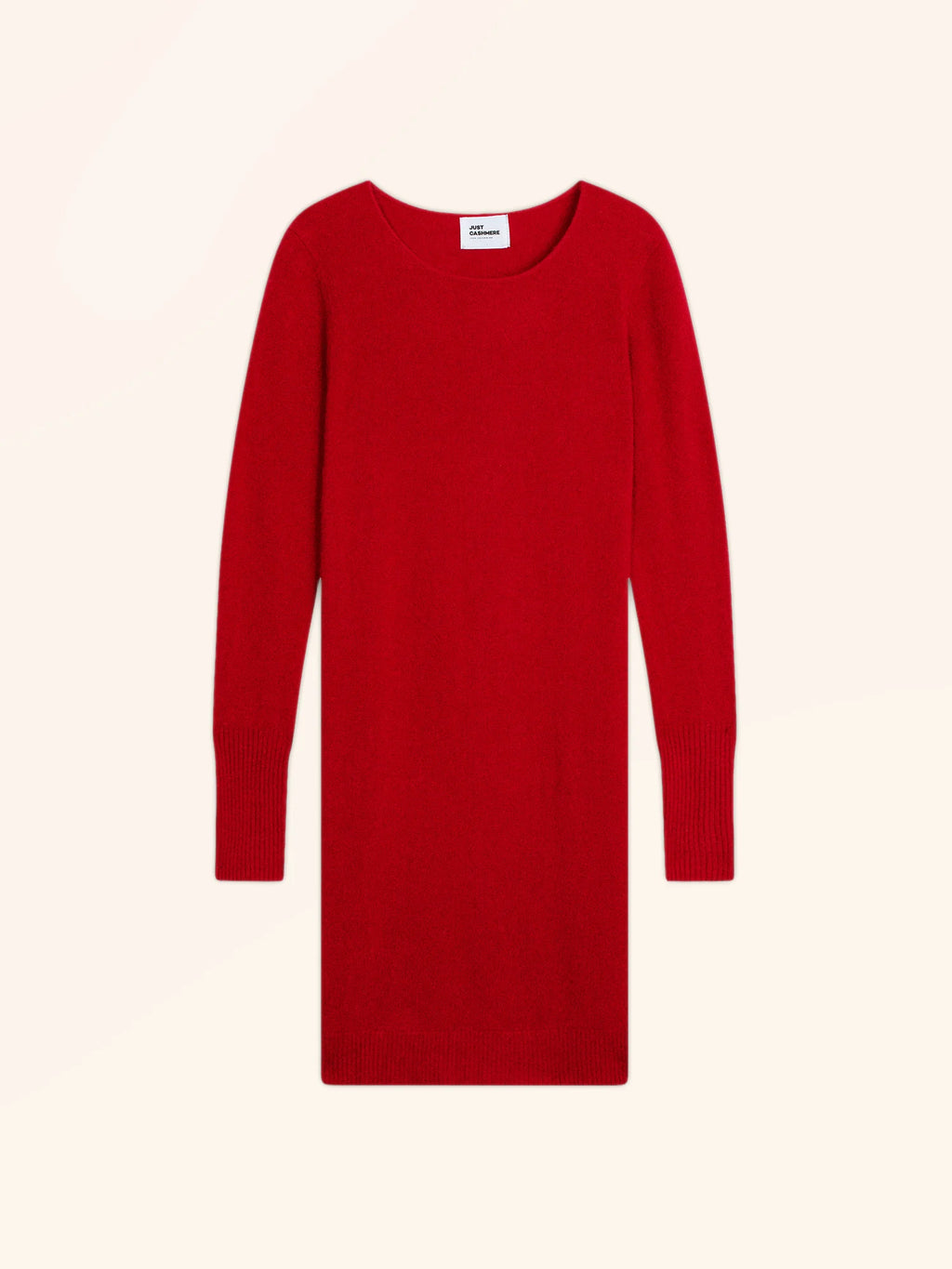 SUSAN Dress Crew Neck Red