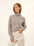 BLANTYRE Sweater Turtleneck Heather Cloud