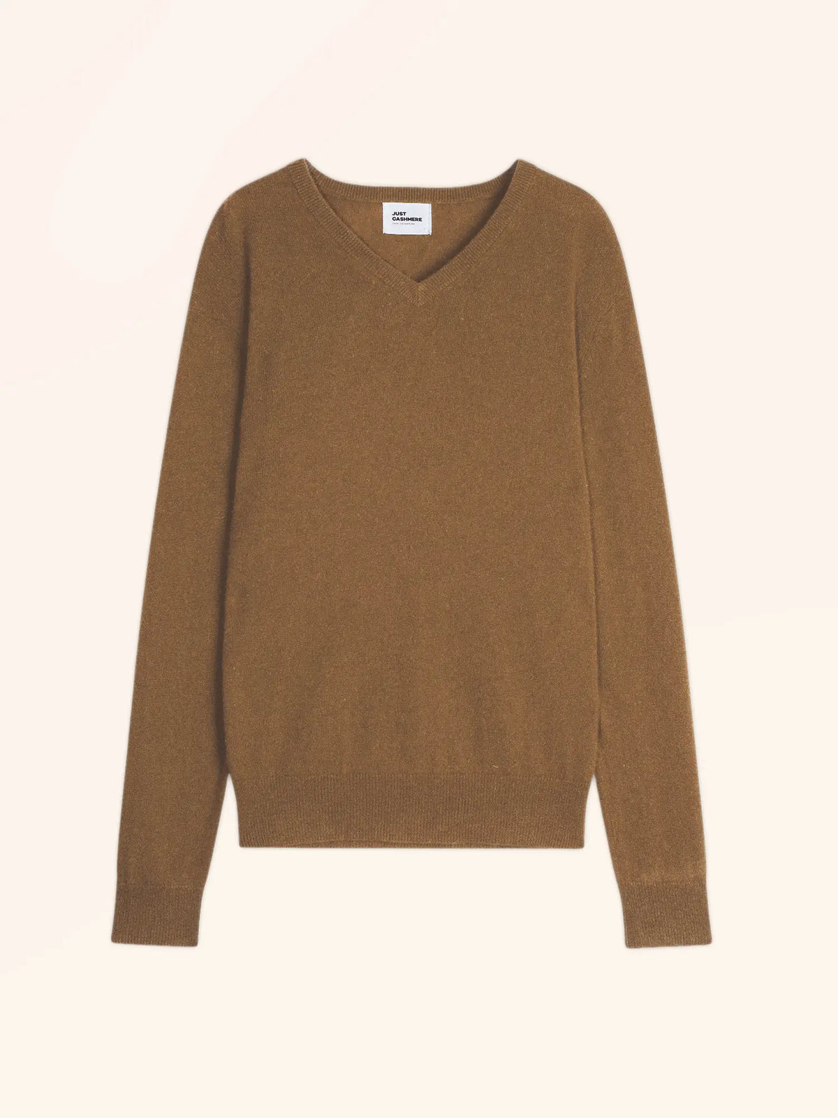 WALT Pull Col V Noisette
