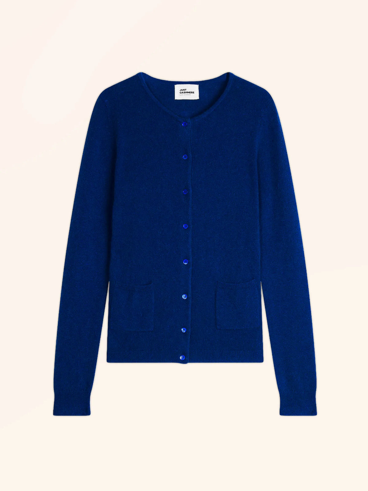 KATHARINE Cardigan Col Rond Outremer
