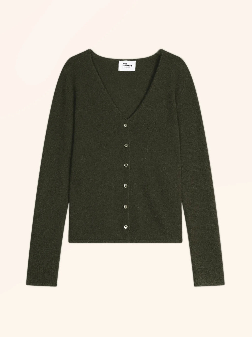 NORMA Cardigan Col V Kaki