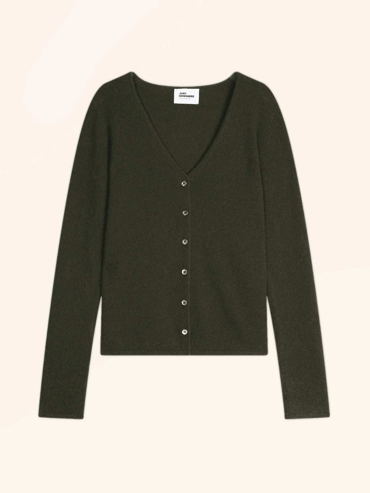NORMA Cardigan Col V Kaki