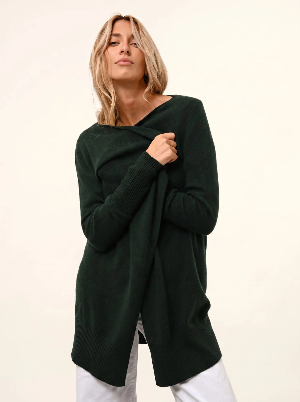 BROOKE Veste Longue Cyprès