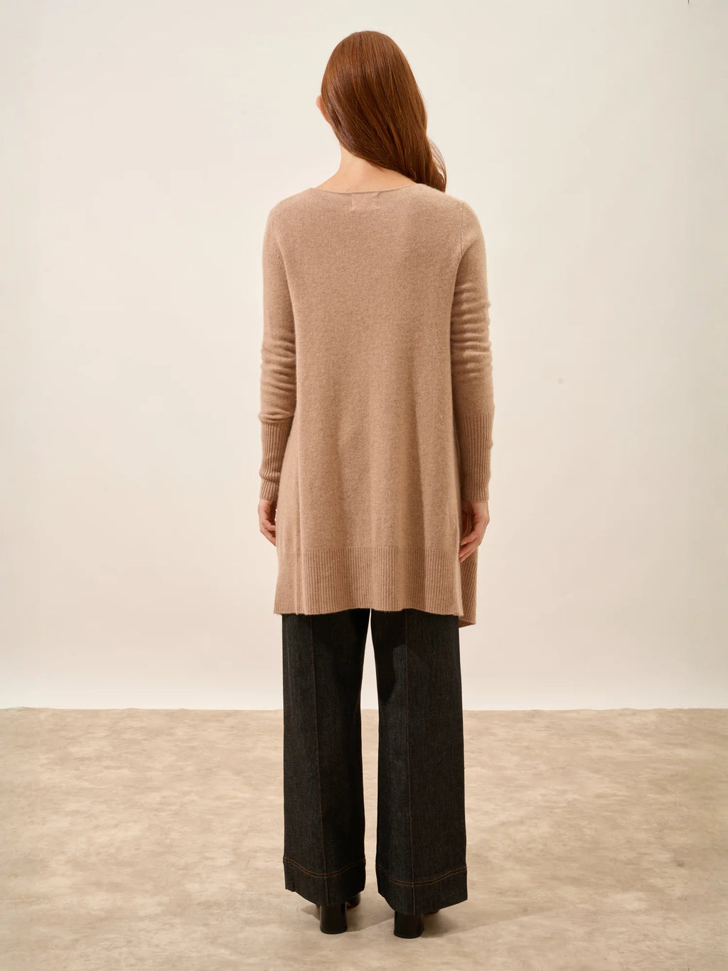 BROOKE Lange Jacke Camel meliert
