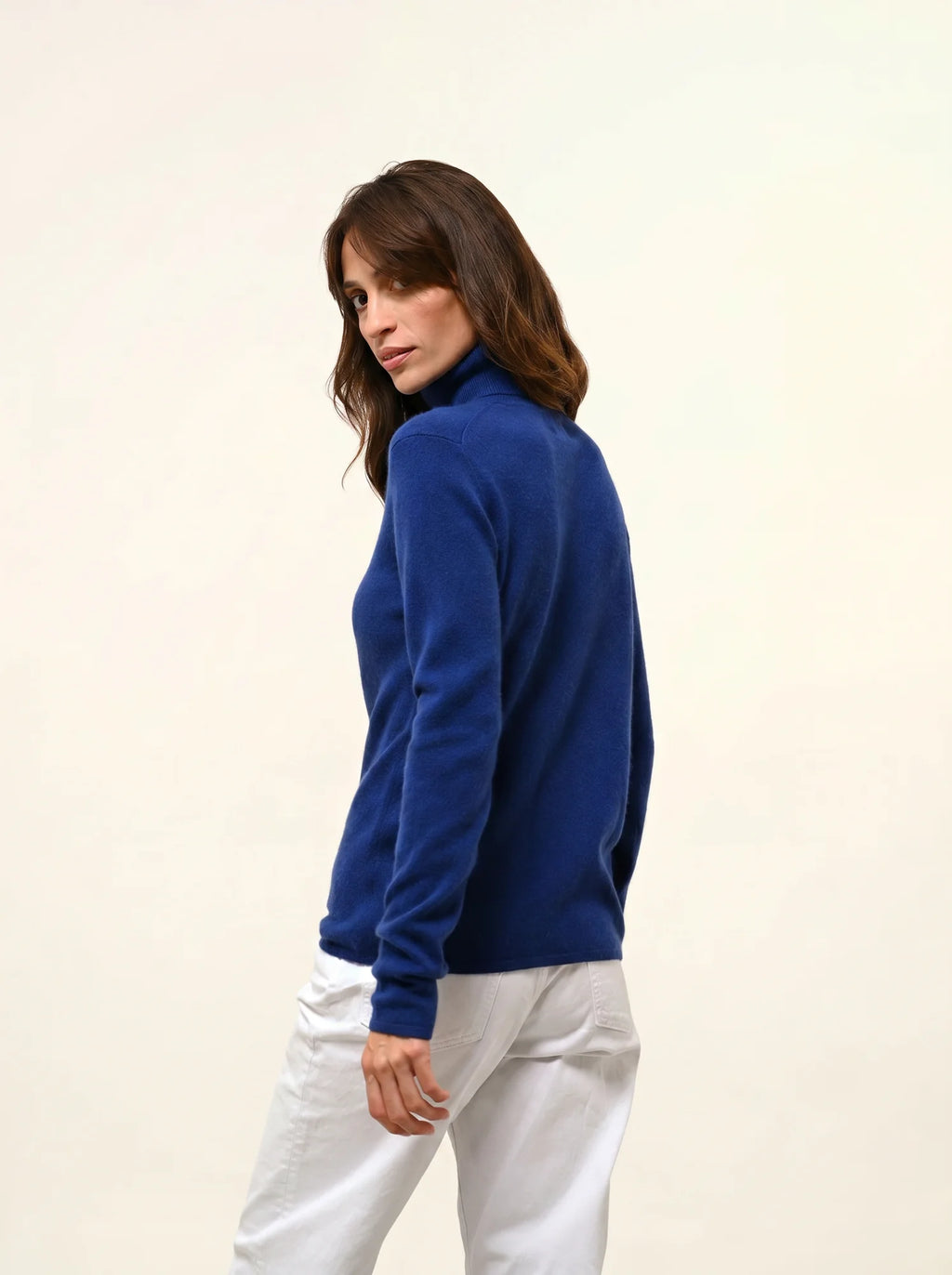 AVA Pullover Rollkragen Ultramarin