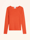 GRACE Pullover U-Boot-Ausschnitt Orange