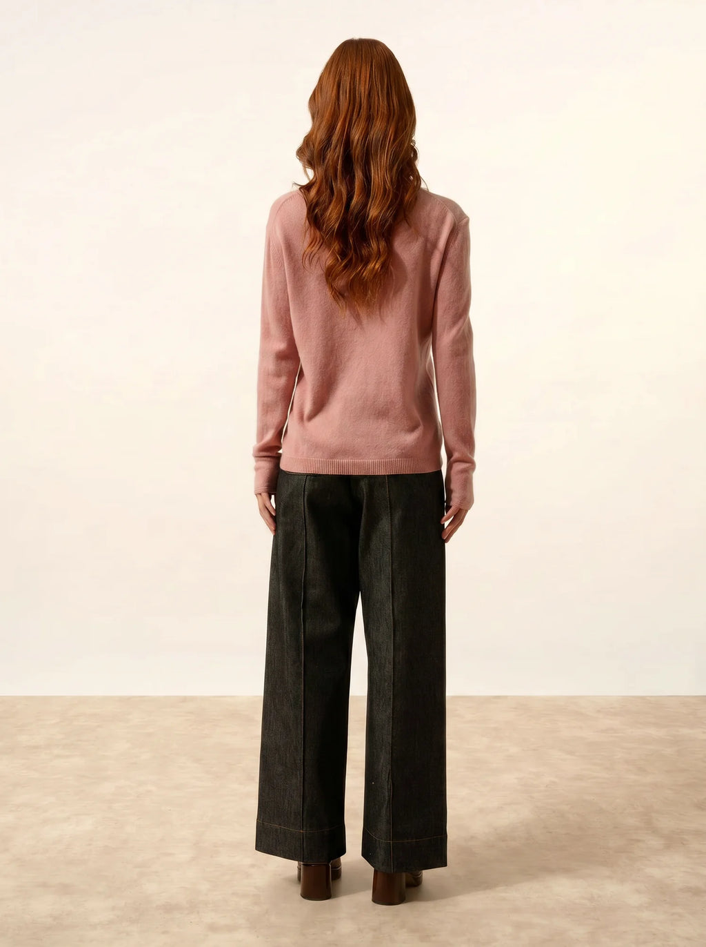FIONA Sweater Crew Neck Rosewood