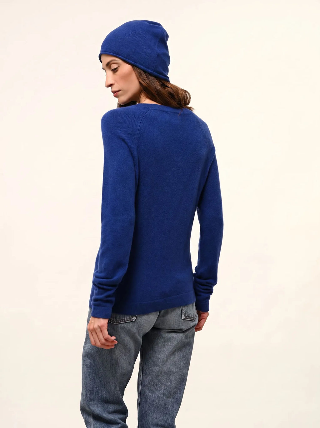 JANE Pullover Rundhalsausschnitt Ultramarin