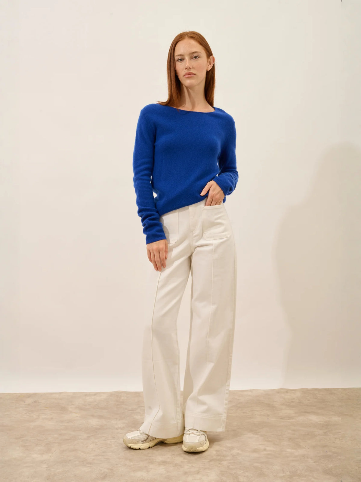 VIVIAN Sweater Crew Neck Ultramarine