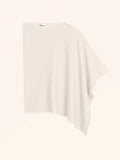 MEREDITH Poncho Elfenbein