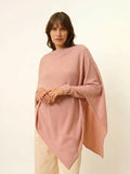 MEREDITH Poncho Bois de Rose