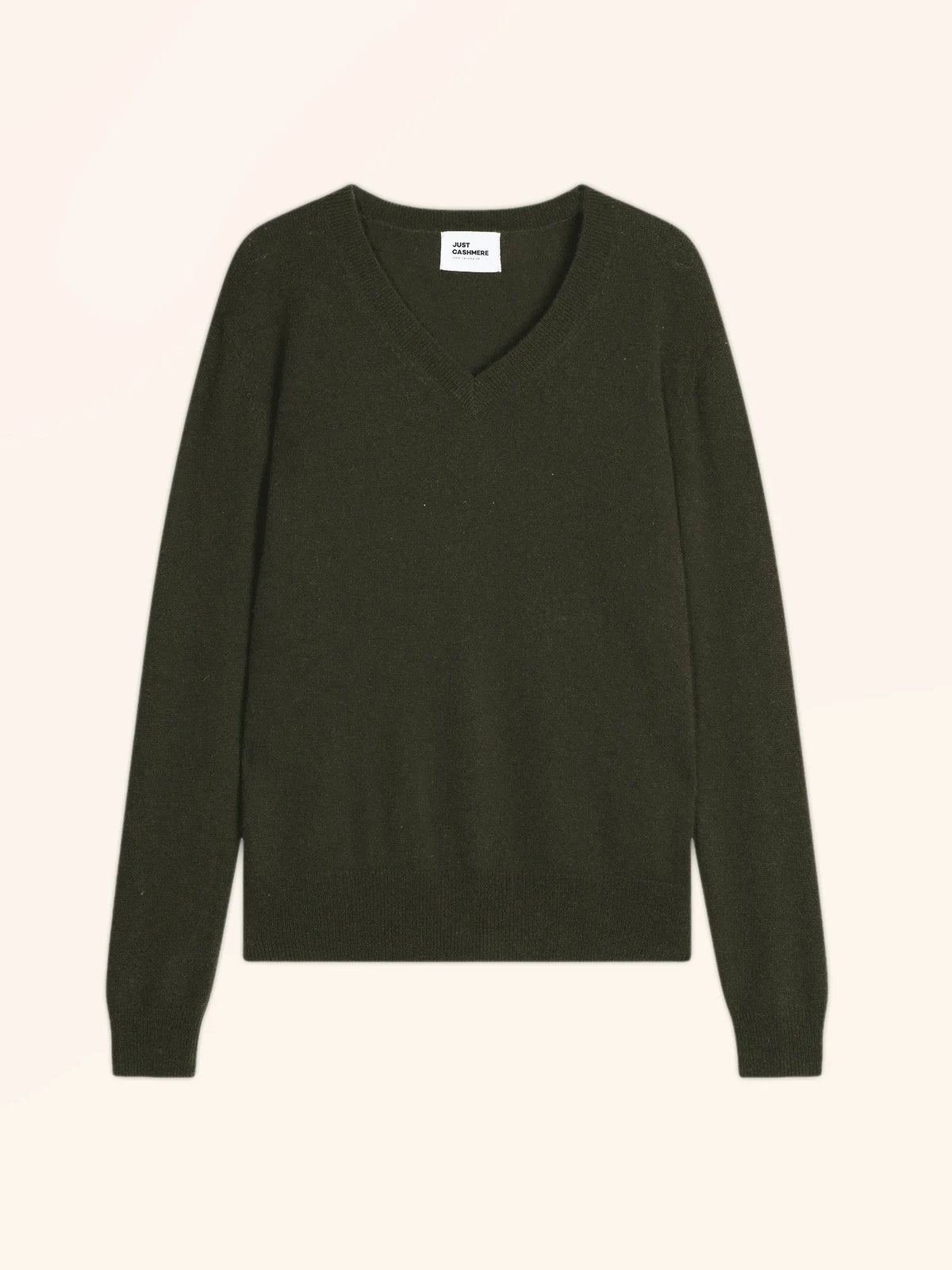 NORA Pullover V-Ausschnitt Khaki