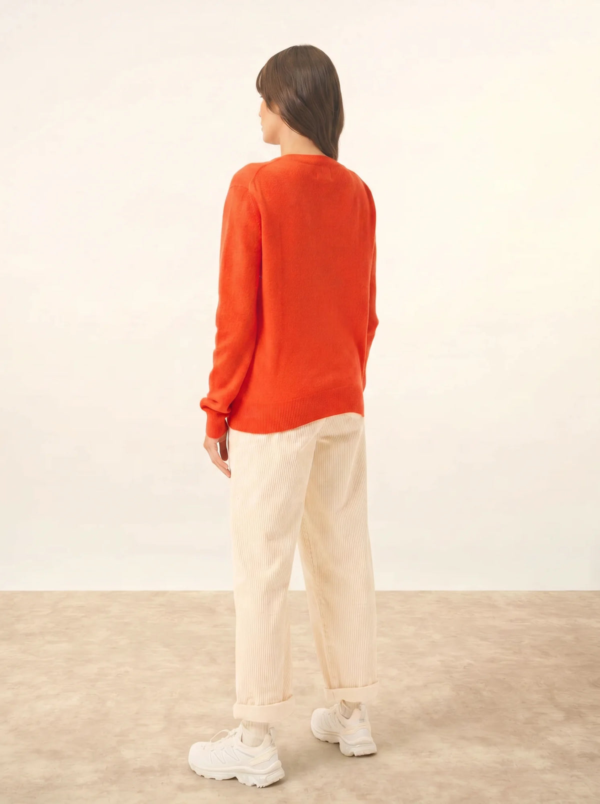 NORA Pull Col V Orange