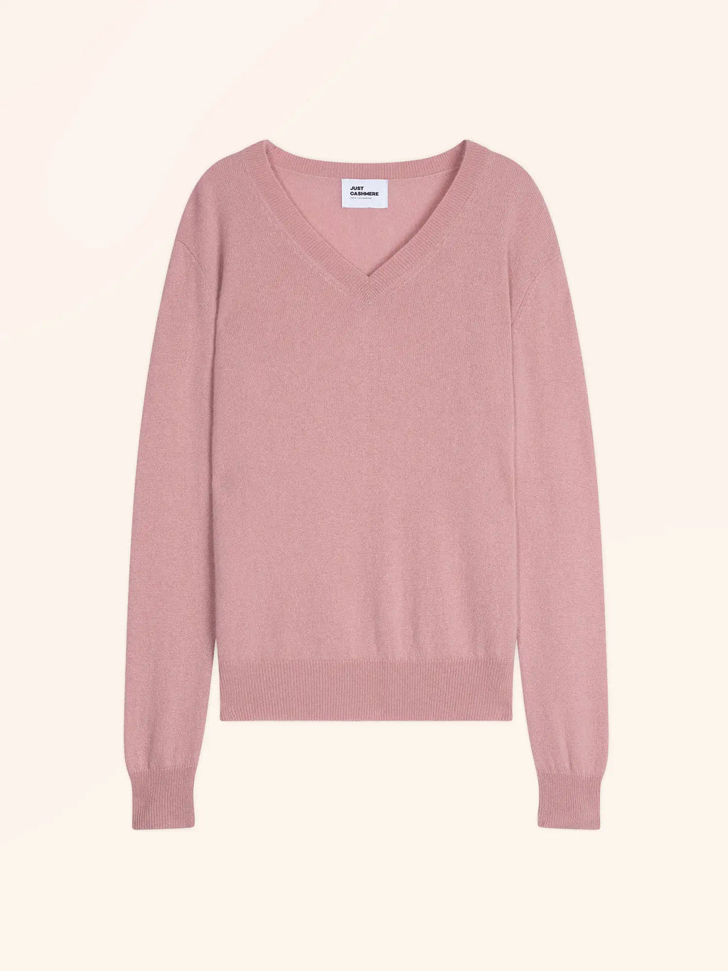 NORA Pull Col V Bois de Rose