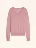NORA Pull Col V Bois de Rose
