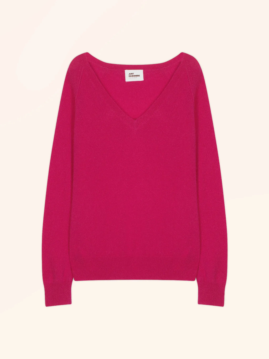 PHOEBE Pullover V-Ausschnitt Fuchsia
