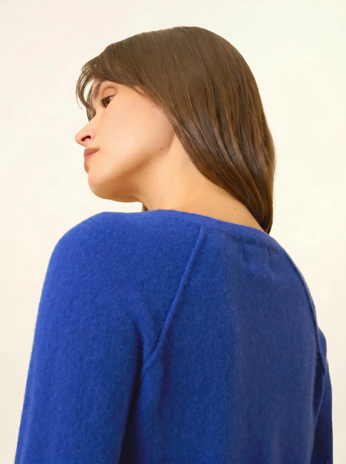 PHOEBE Pullover V-Ausschnitt Ultramarin