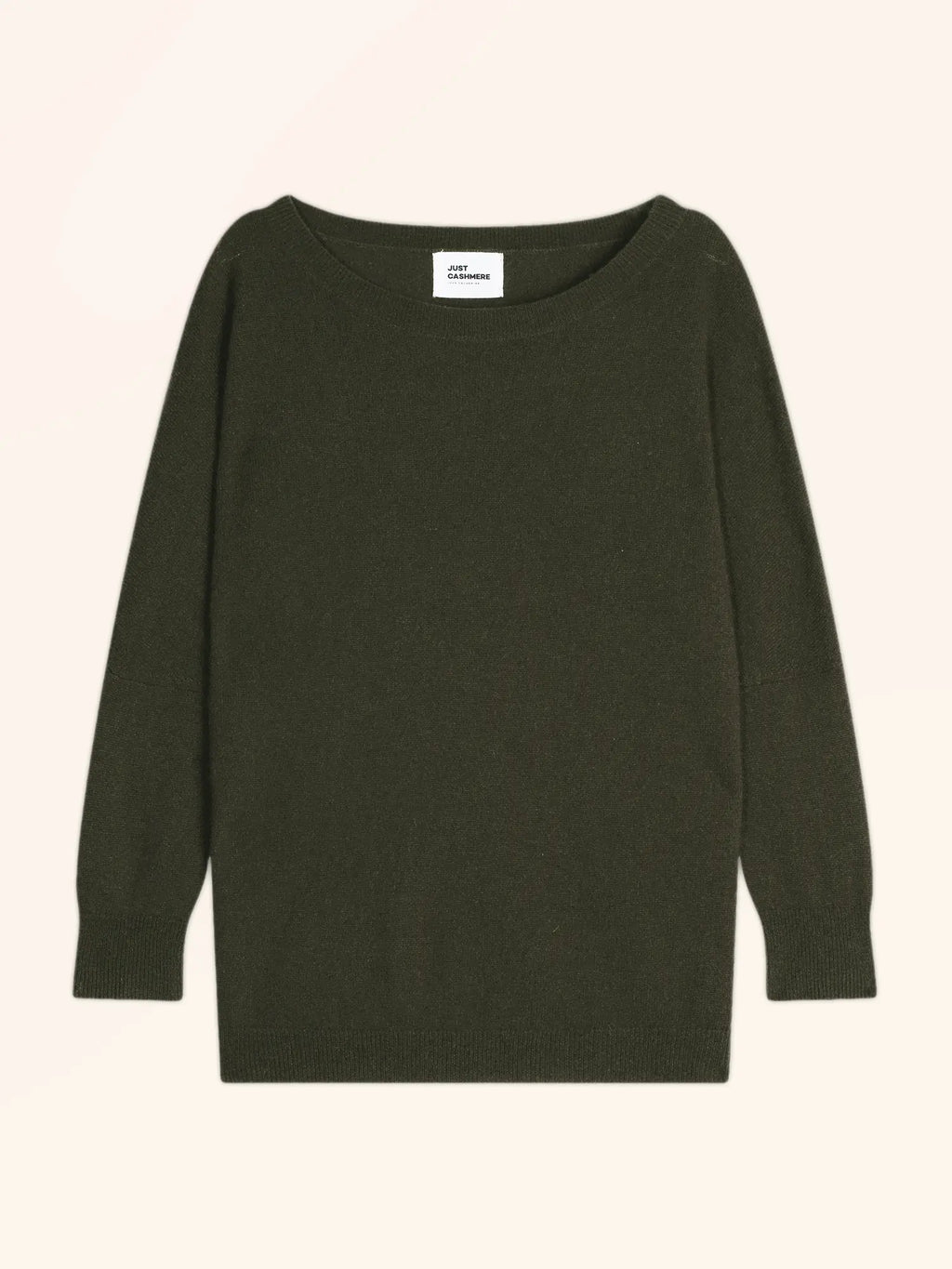 REBECCA Pullover Fledermausarm Khaki