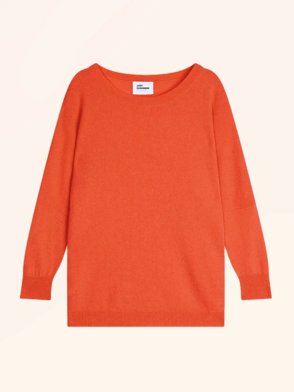 REBECCA Sweater Batwing Orange