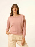 REBECCA Pull Chauve Souris Bois de Rose