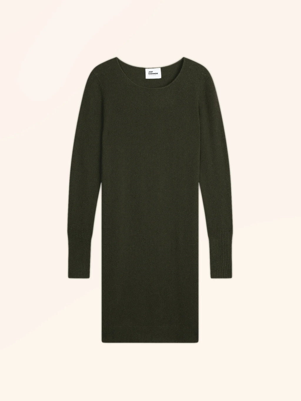 SUSAN Robe Col Rond Kaki