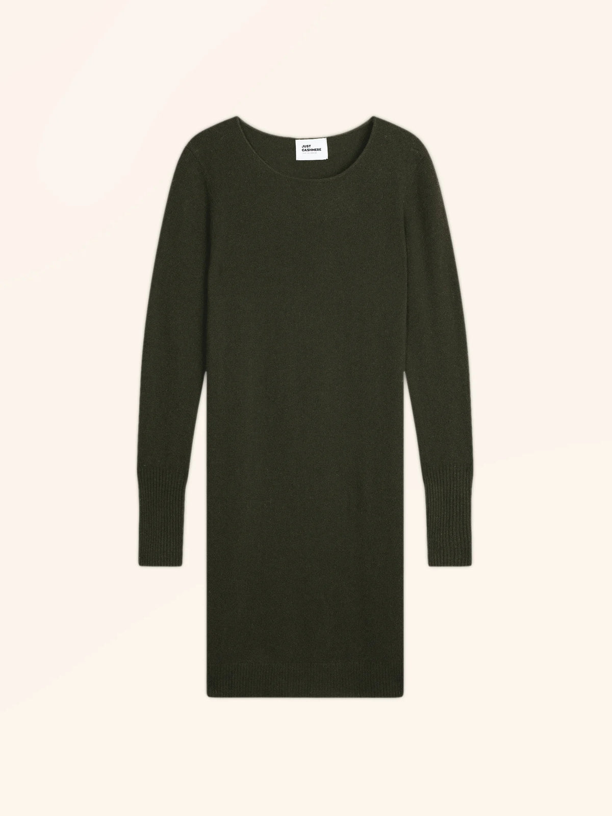 SUSAN Robe Col Rond Kaki