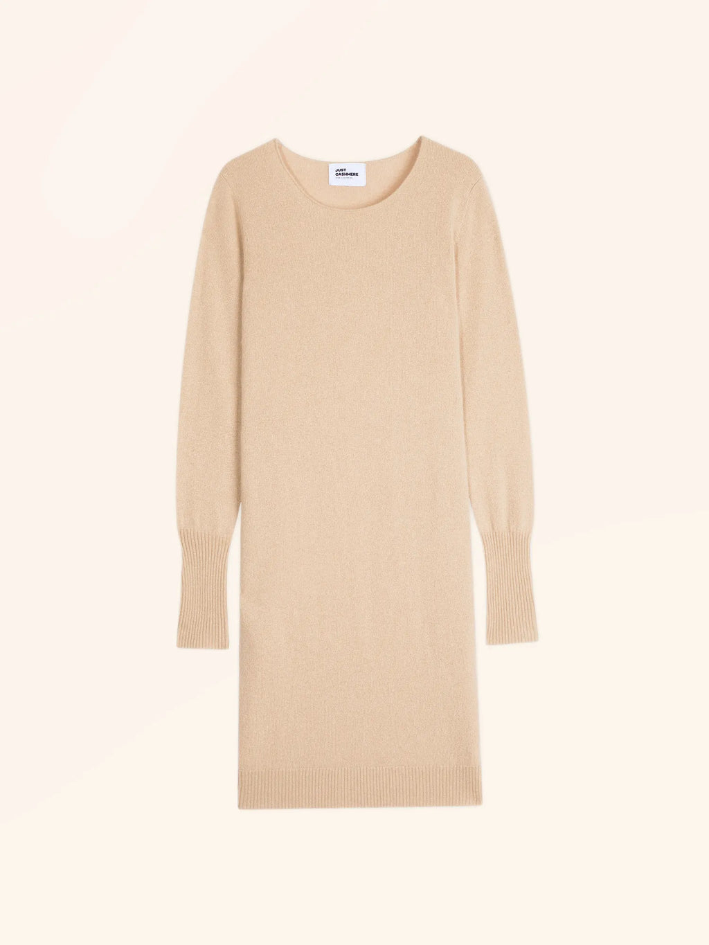 SUSAN Robe Col Rond Sable