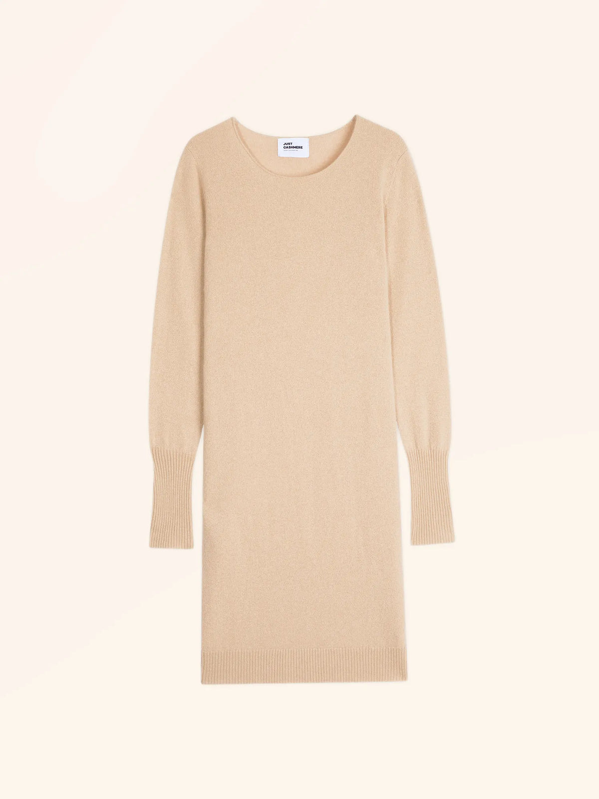 SUSAN Robe Col Rond Sable