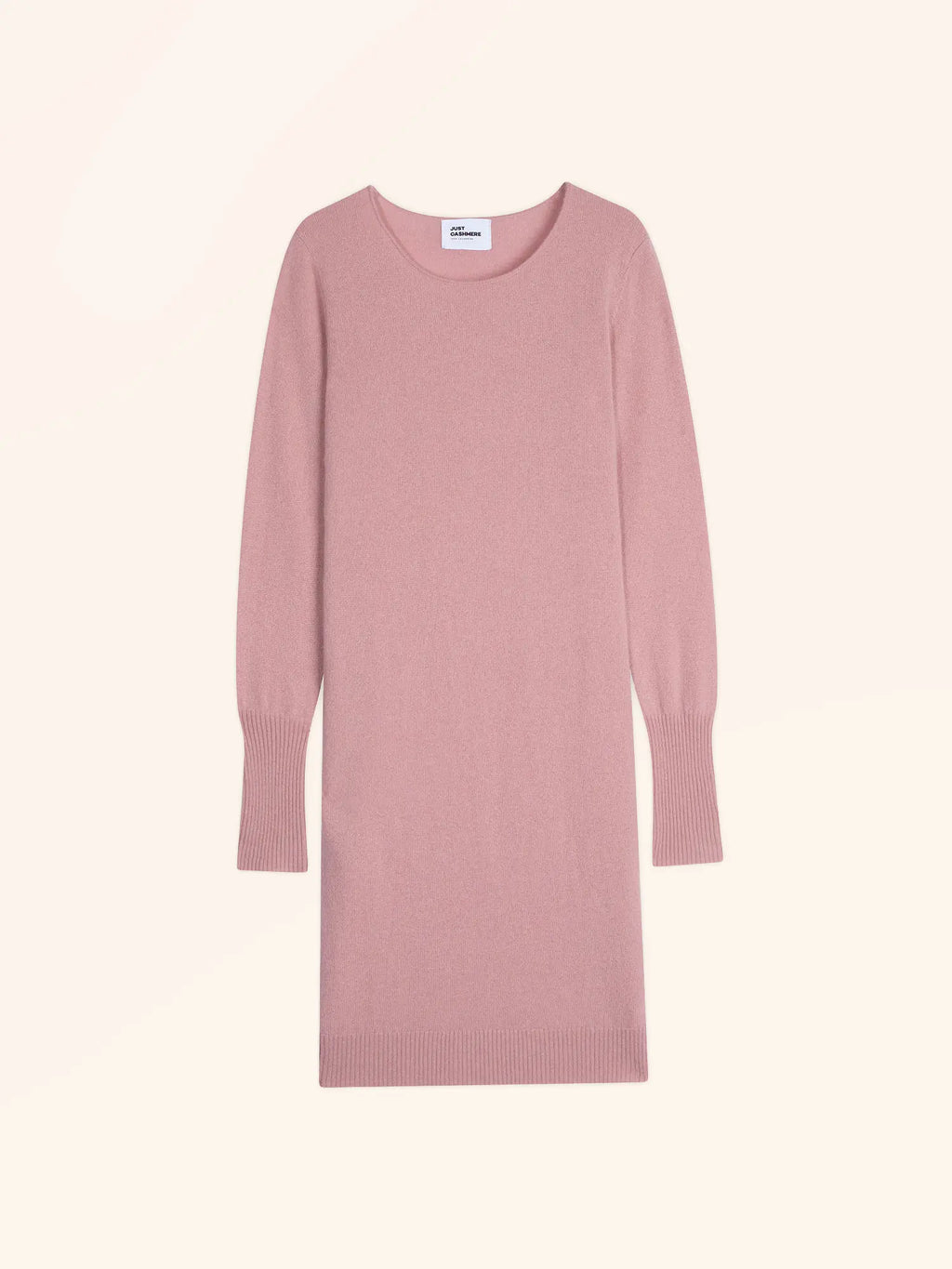 SUSAN Dress Crew Neck Rosewood