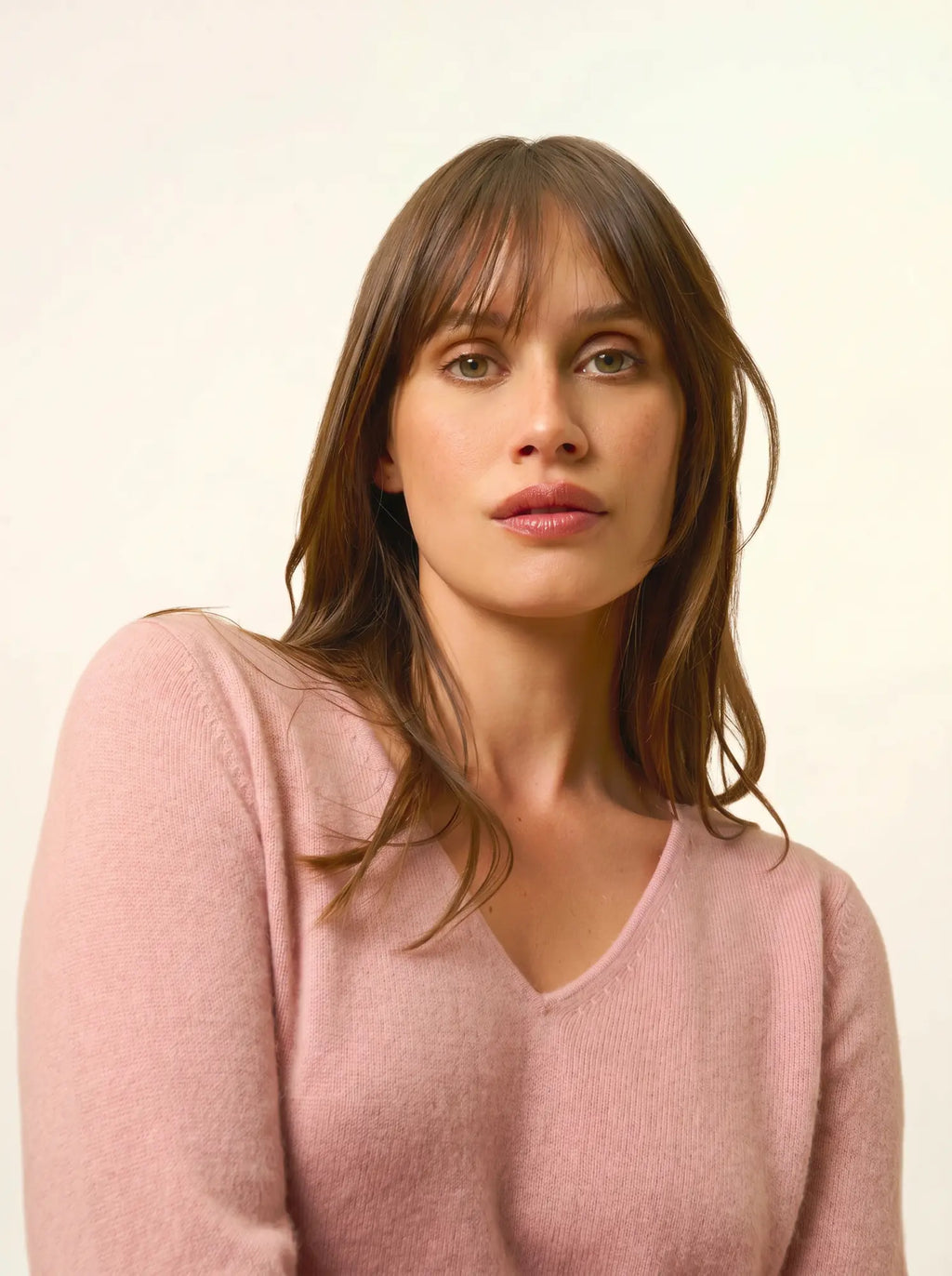 TRACY Dress V-Neck Rosewood