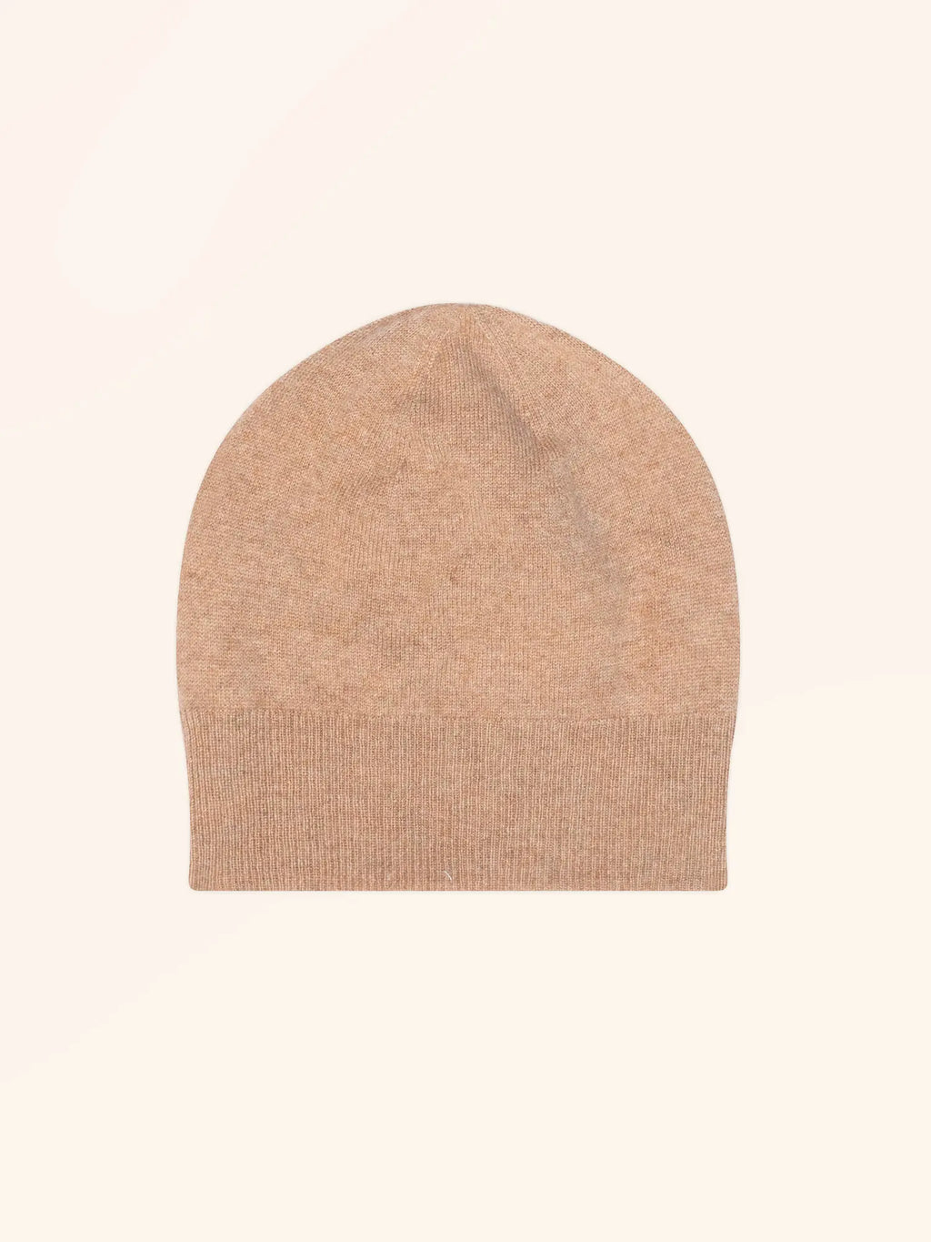 GINGER Mütze Camel meliert