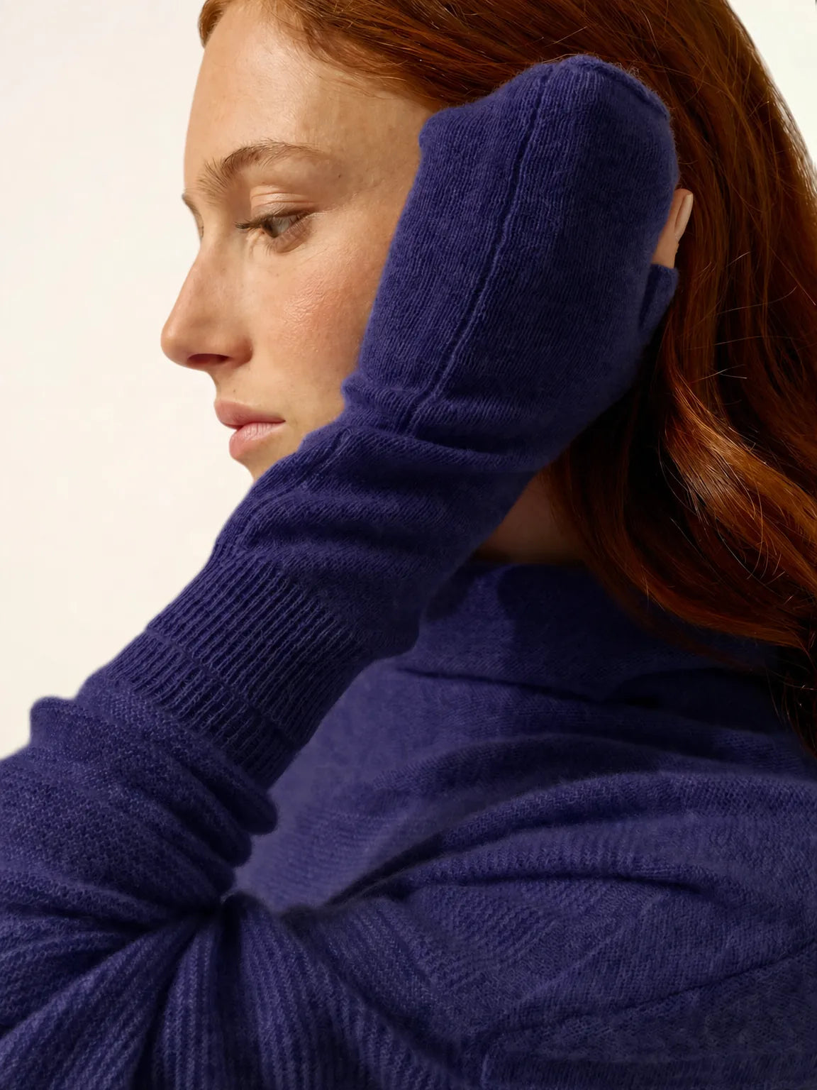 ZOE Mitaines Violet Profond