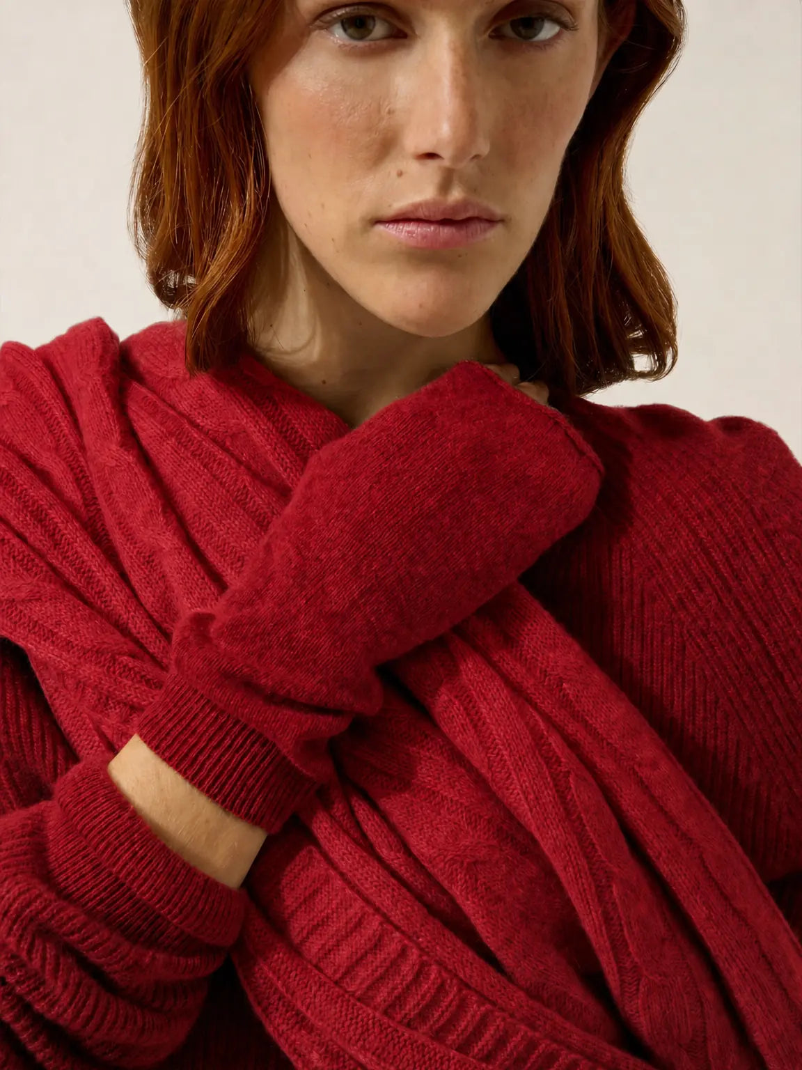 ZOE Mitaines Rouge
