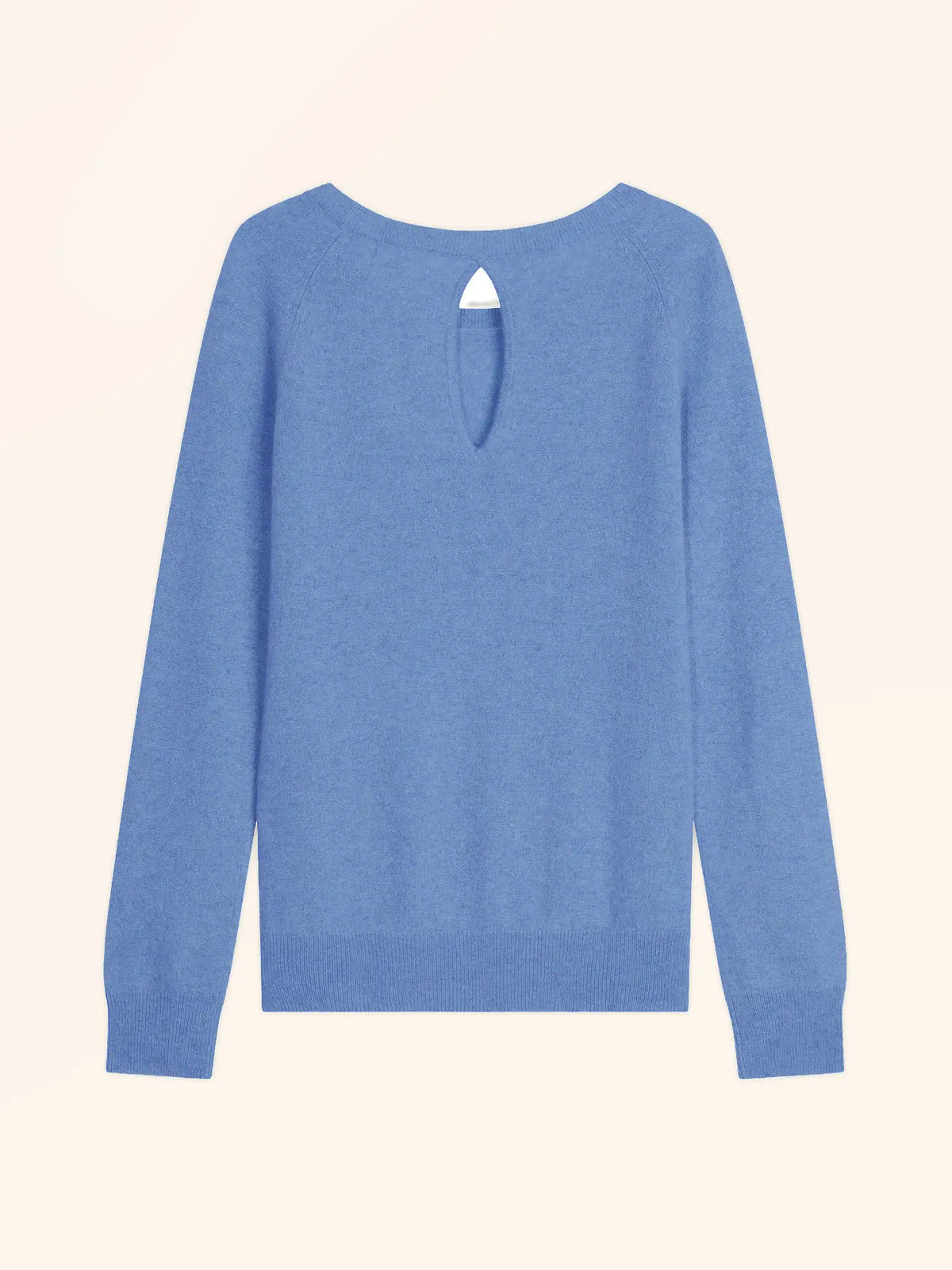 ABIGAILE Pull Col Bateau Goutte Dos Ciel