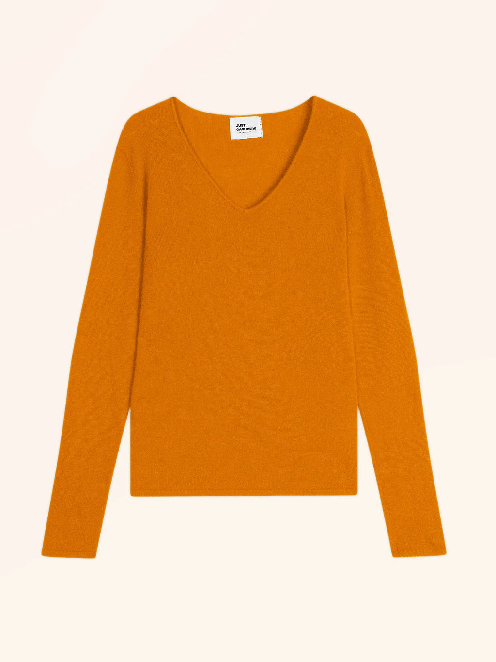 JOAN Pull Col V Ocre